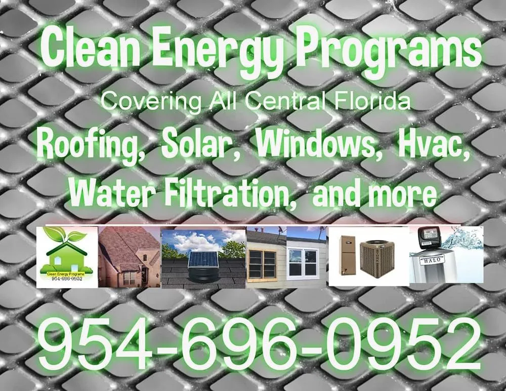 Slide of Clean Energy Programs