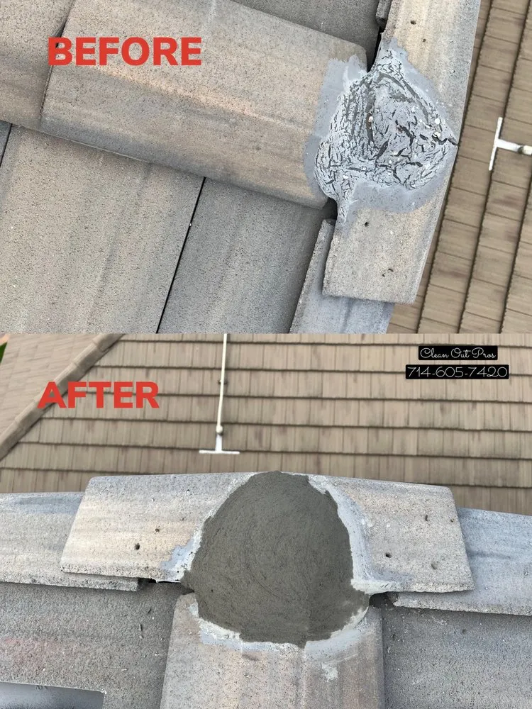 Slide of Clean Out Pros