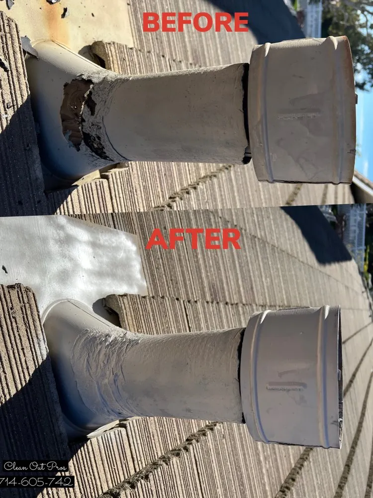 Slide of Clean Out Pros