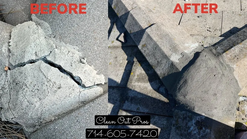 Slide of Clean Out Pros