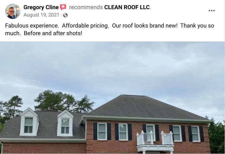 Slide of Clean Roof