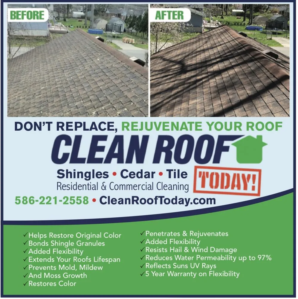 Slide of Clean Roof Today