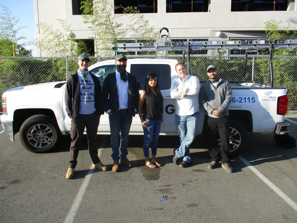 Slide of Clean Roofing