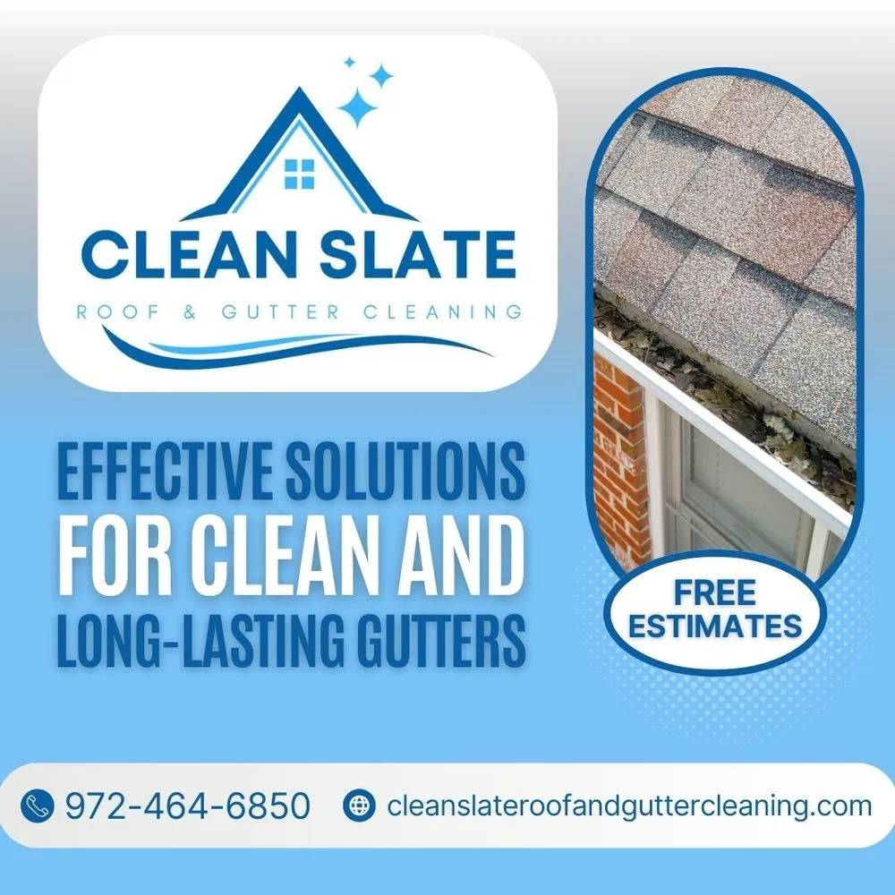Slide of Clean Slate Roof and Gutter Cleaning Service
