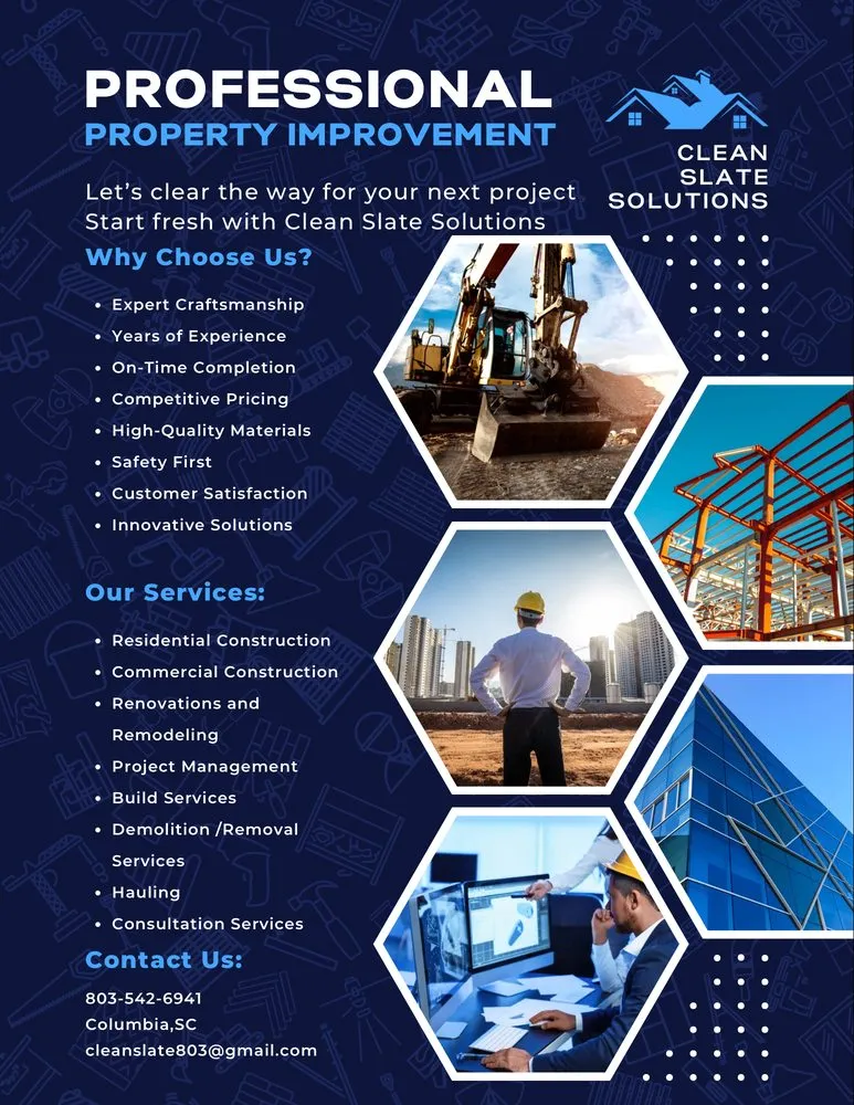 Slide of Clean Slate Solutions