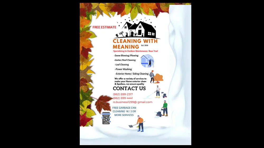 Slide of Cleaning With Meaning