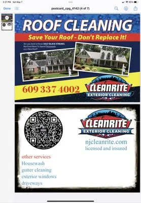 Cleanrite Exterior Cleaning Logo