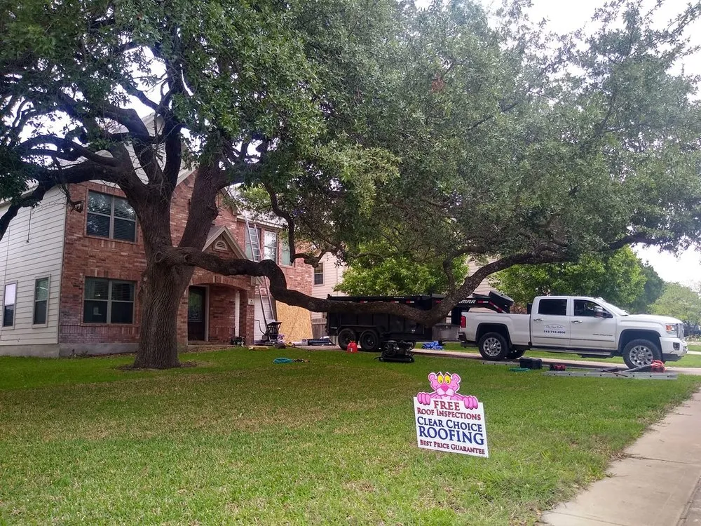 Slide of Clear Choice Roofing 