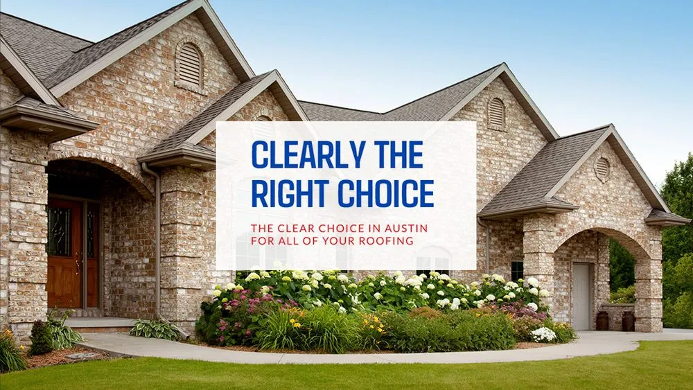 Slide of Clear Choice Roofing 