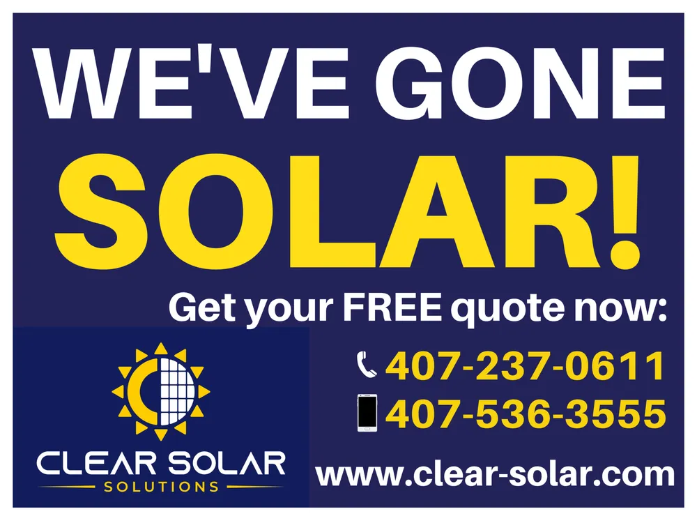 Slide of Clear Solar Solutions