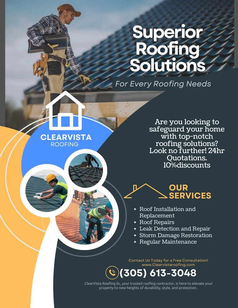 Slide of ClearVista Roofing