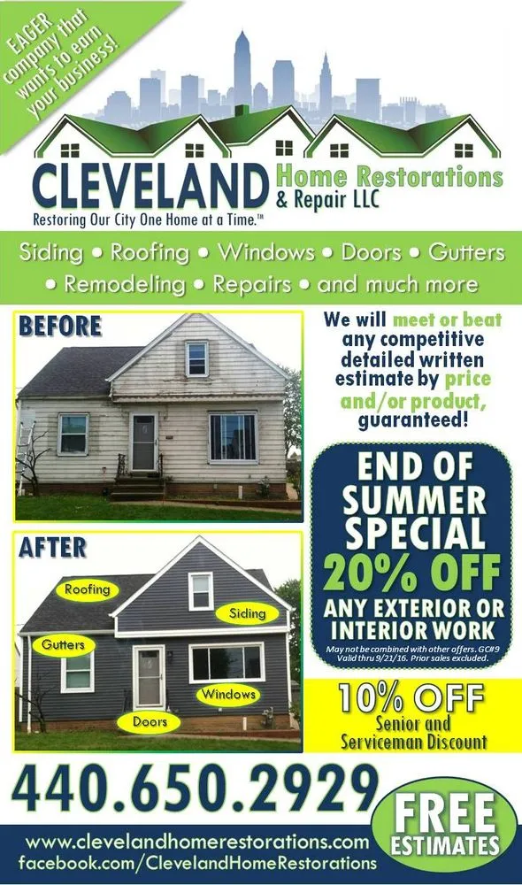 Slide of Cleveland Home Restorations