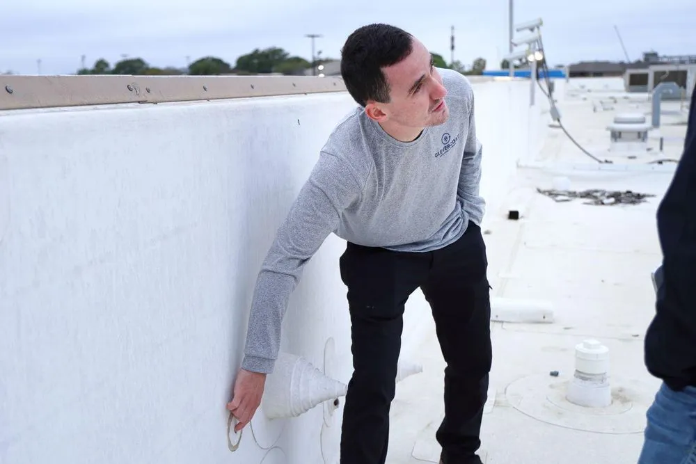 Slide of Clevercoat Renewable Roofing