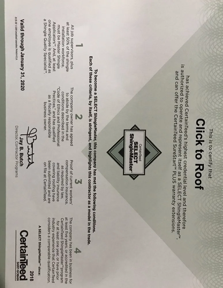 Slide of Click To Roof