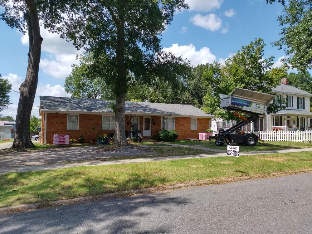 Slide of Cline Roofing