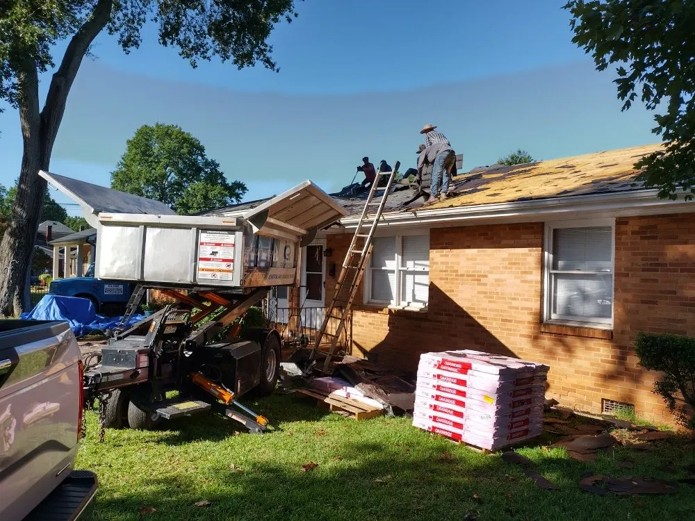 Slide of Cline Roofing