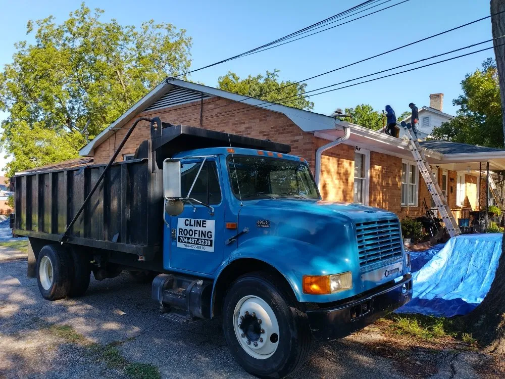 Slide of Cline Roofing