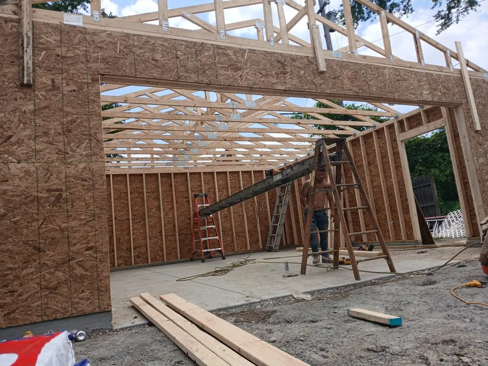 Slide of Clines Construction