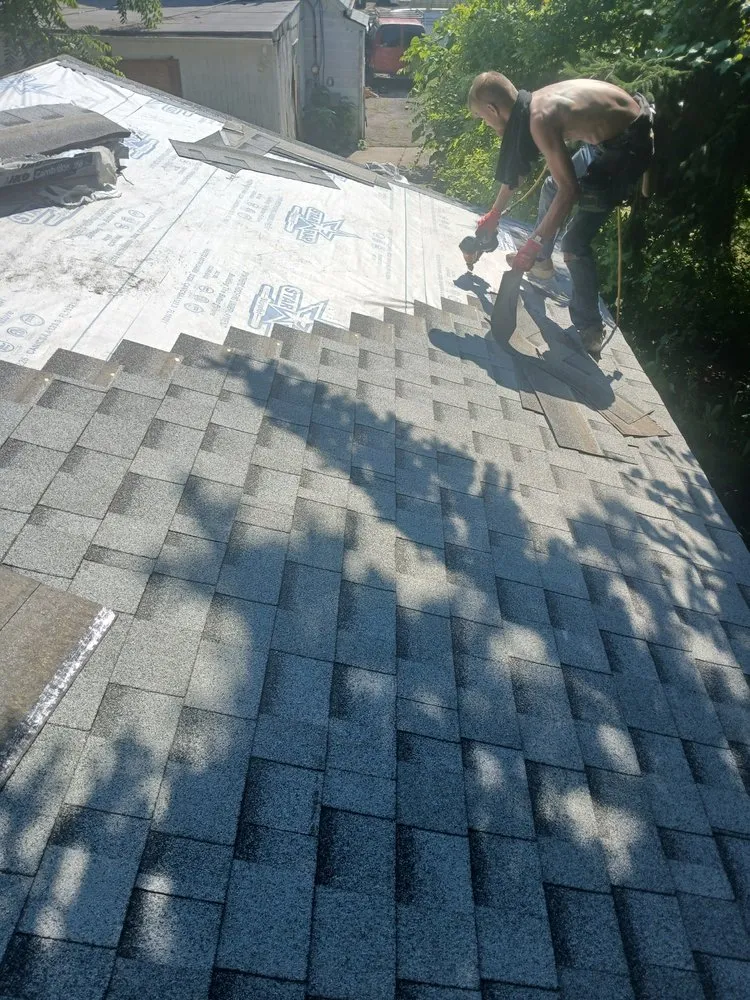 Slide of Clines Construction