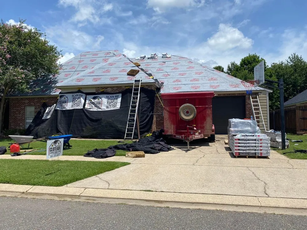 Slide of Cloteaux Construction