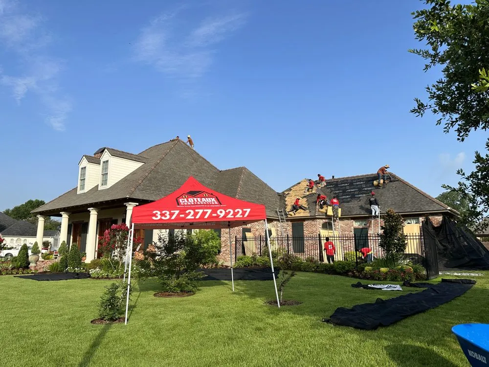 Slide of Cloteaux Construction