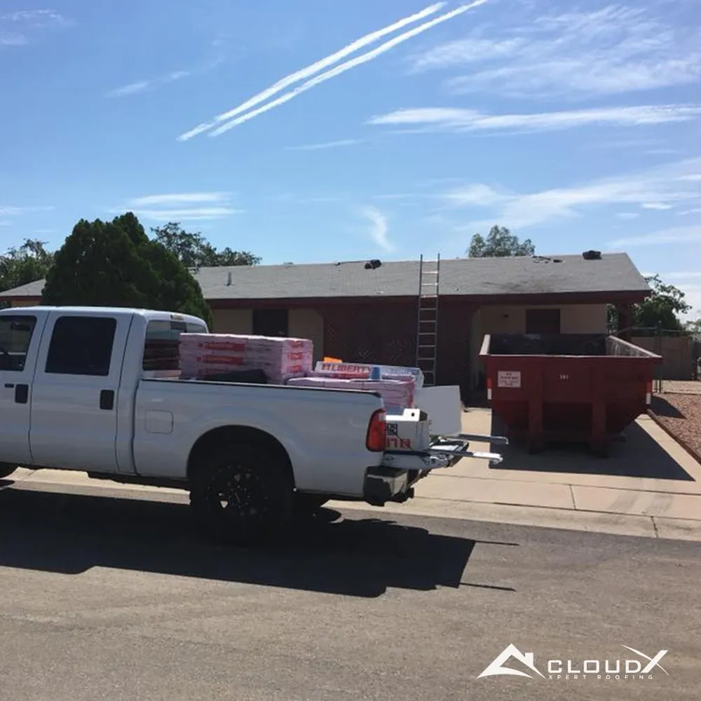 Slide of Cloud X Roofing