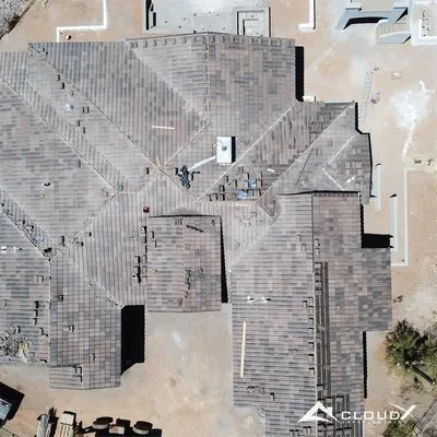 Cloud X Roofing Logo