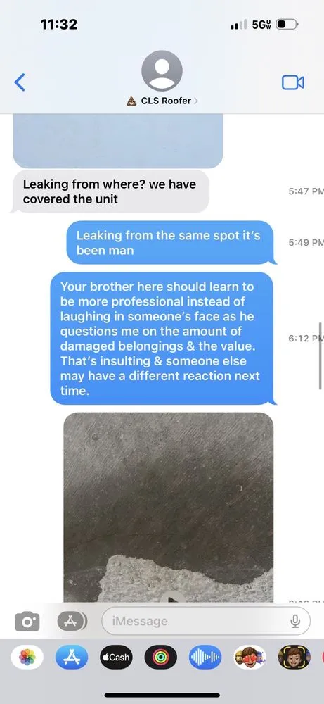 Slide of CLS Roofing