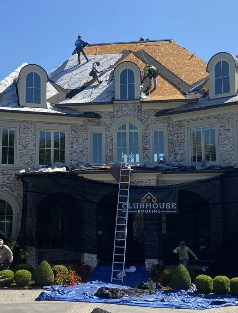 Slide of Club House Roofing