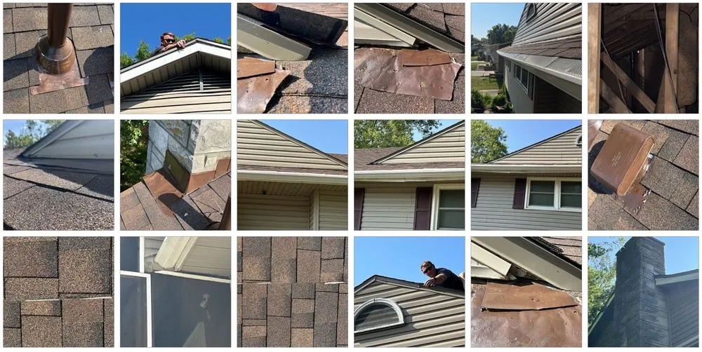 Slide of Clyde's Roofing