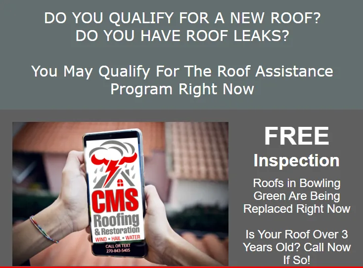 Slide of CMS Roofing & Restoration