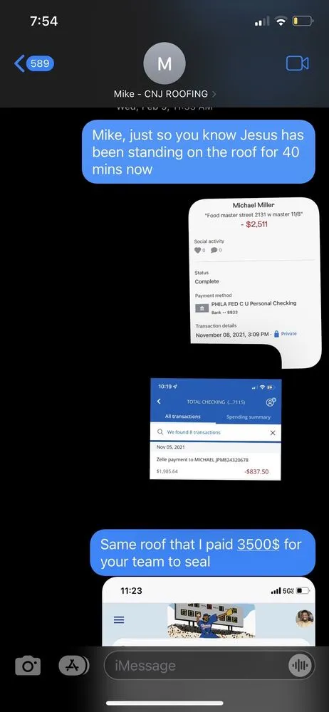 Slide of CNJ Construction & Roofing