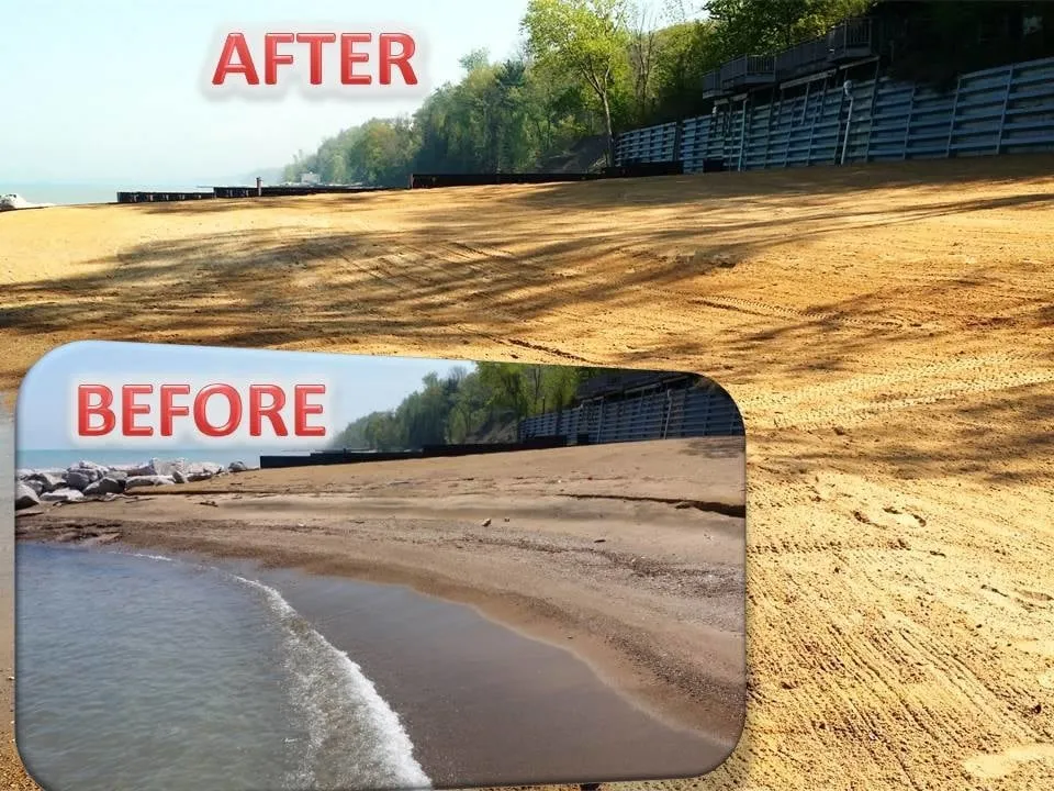 Slide of CNM Development and Beach Comber