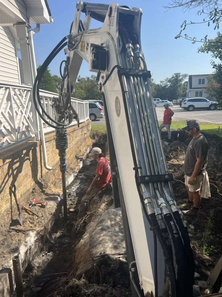 Slide of Coastal Crawl Space & Foundation Repair
