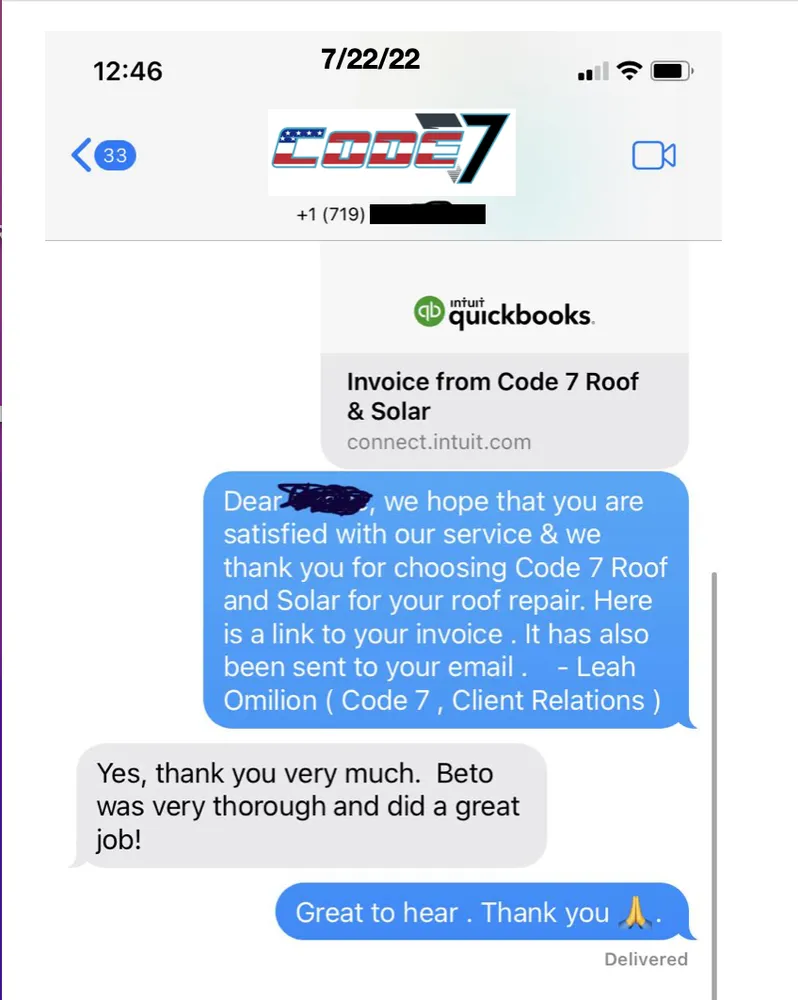 Slide of Code 7 Roof and Solar