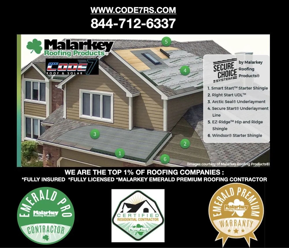 Slide of Code 7 Roof and Solar