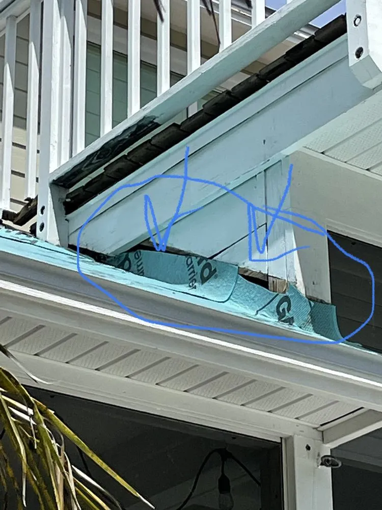 Slide of Code Red Roofers