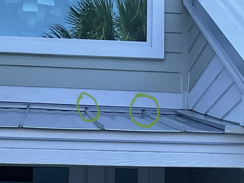 Slide of Code Red Roofers