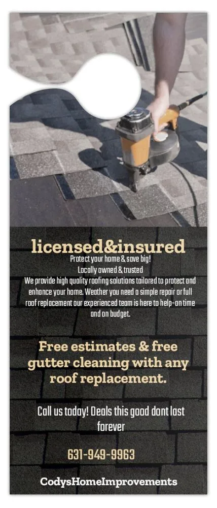 Slide of Cody’s Home Improvements