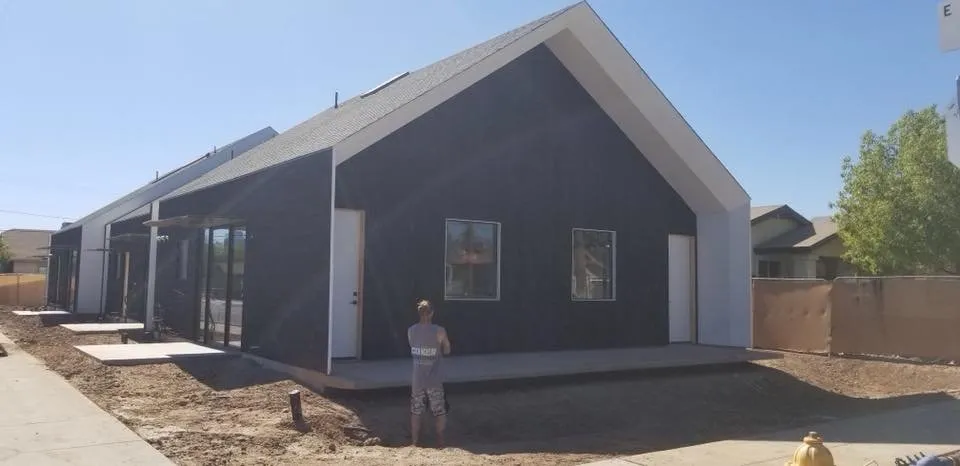 Slide of Coker Construction