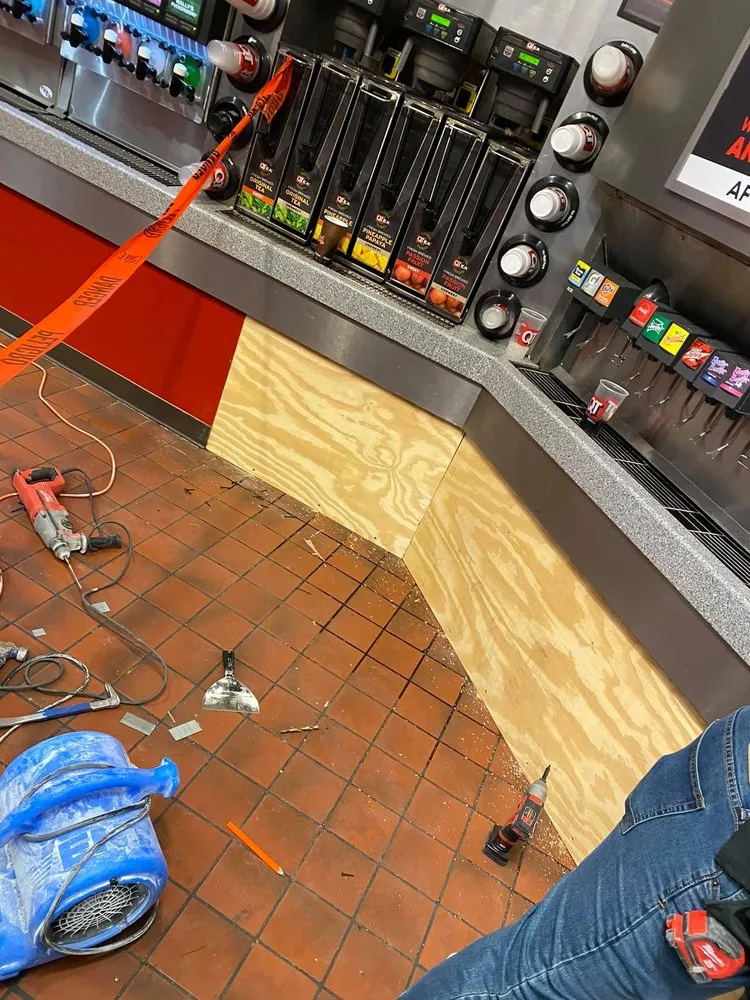 Slide of Coker Construction