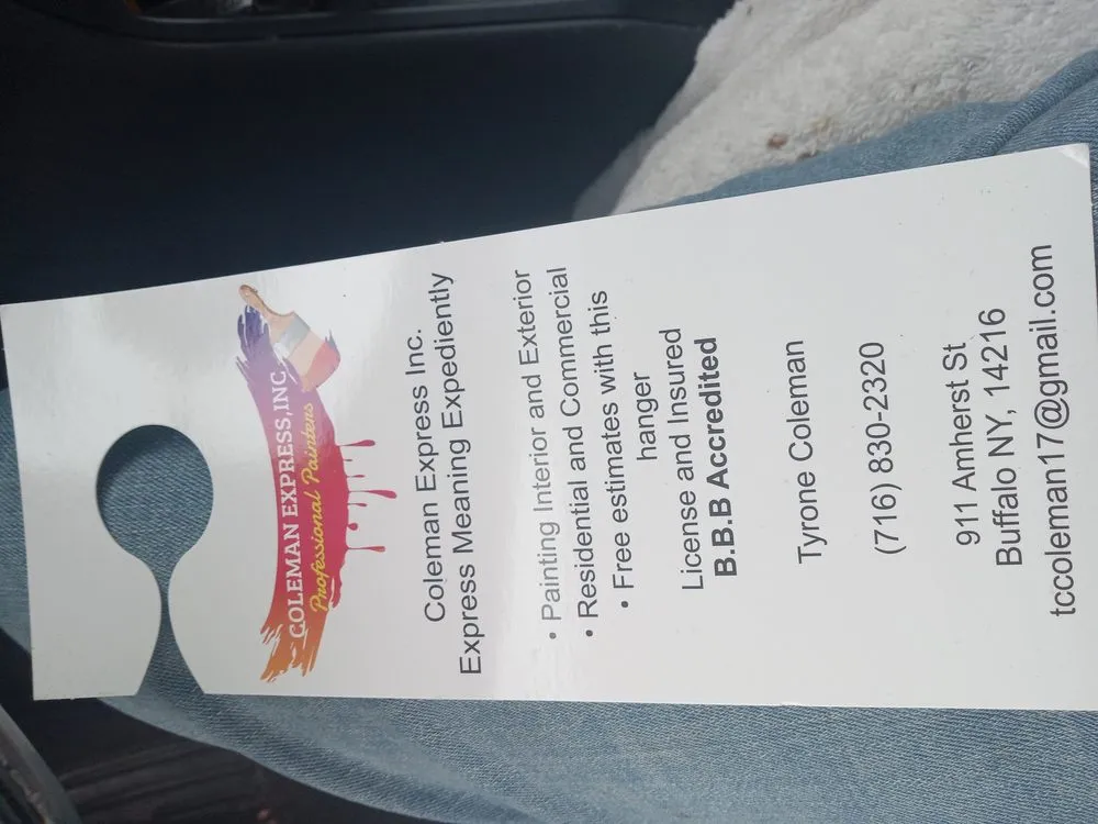 Slide of Coleman Express