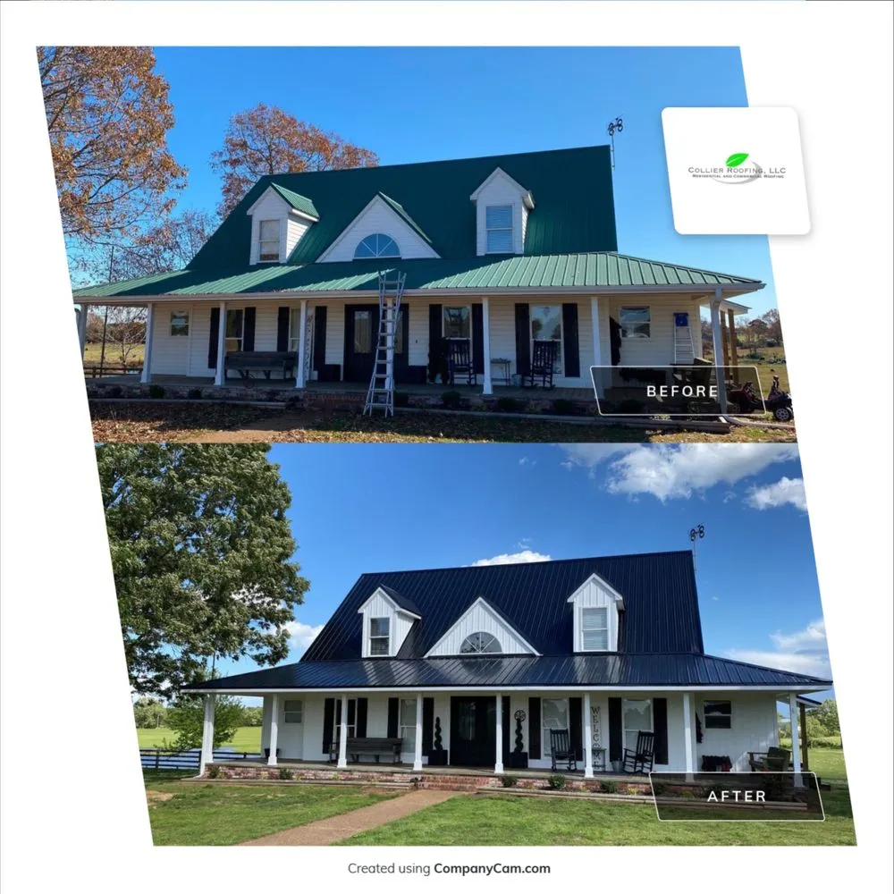 Slide of Collier Roofing