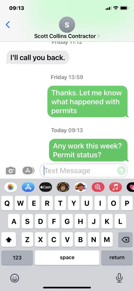 Slide of Collins Roofing