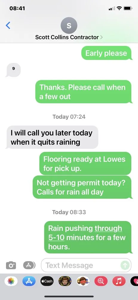 Slide of Collins Roofing