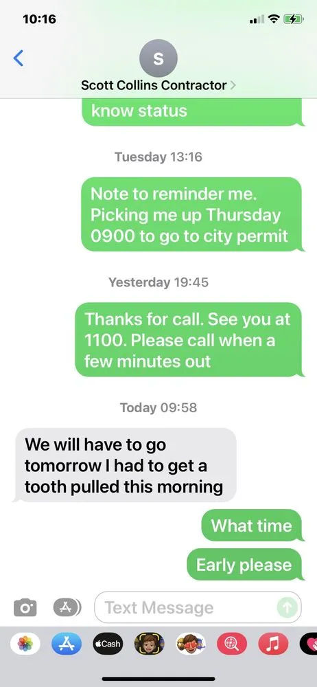 Slide of Collins Roofing