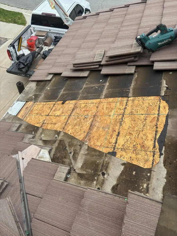 Slide of Collins Roofing Pro