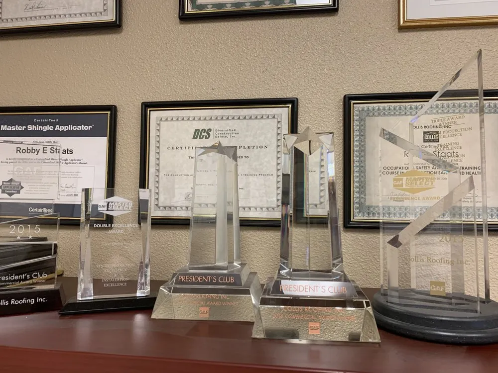 Slide of Collis Roofing