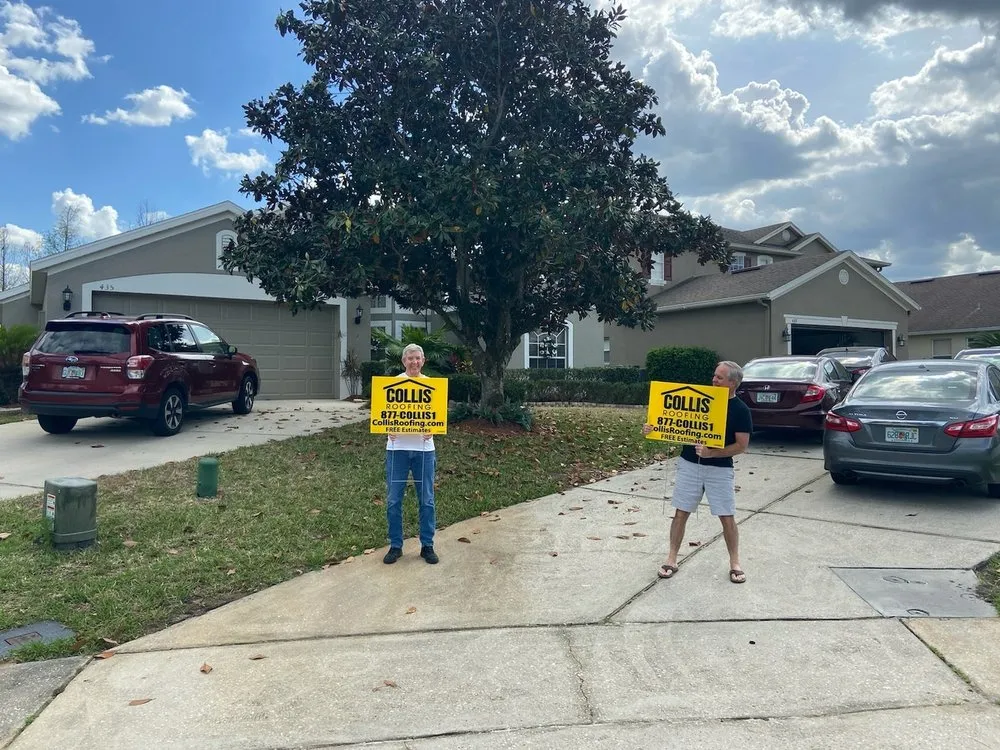 Slide of Collis Roofing