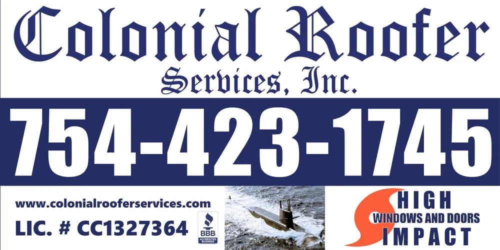 Slide of Colonial Roofer Services